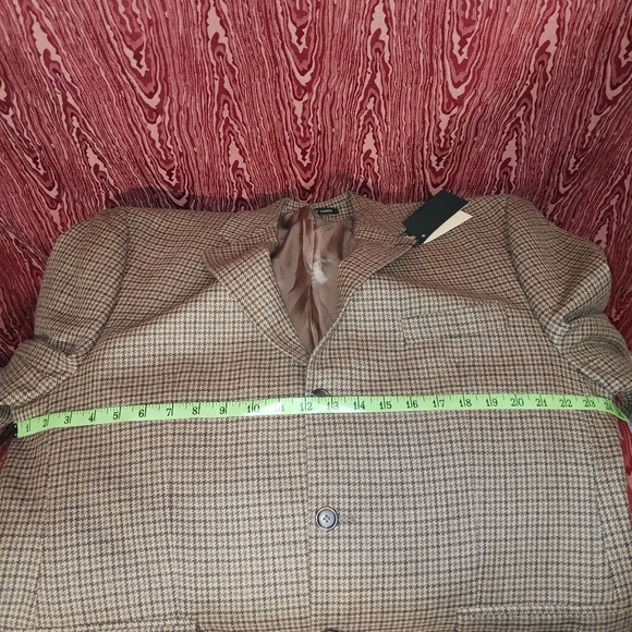 RALPH LAUREN GREEN LABEL 3 Button Long Sleeve Pure New Wool Blazer Men's Sz 44R - Picture 11 of 14